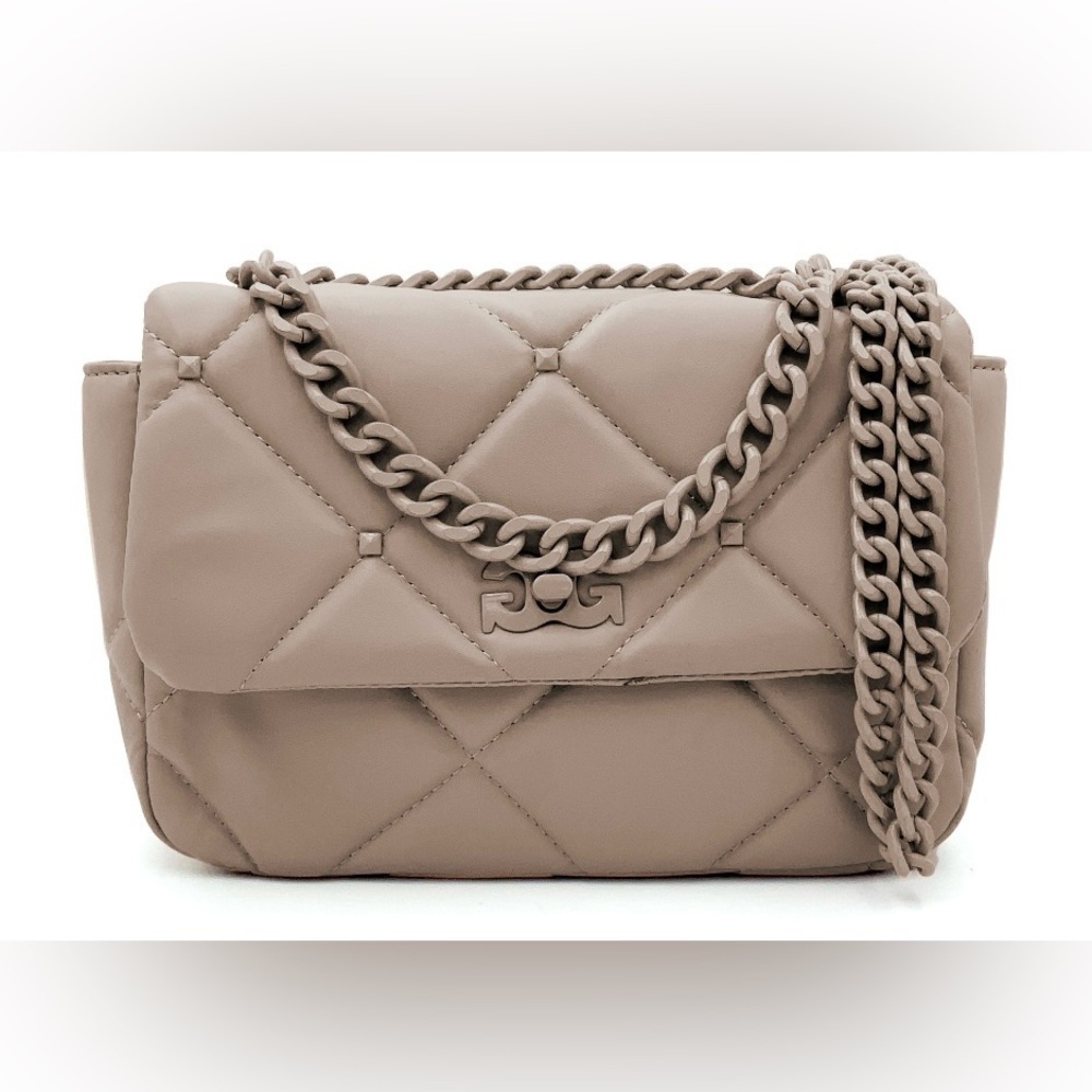 Gilda Paris “G” Logo Small Quilted Chain Bag NEW NWT